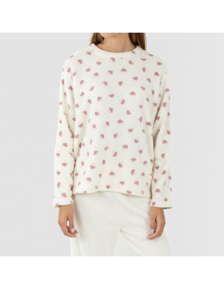 Pijama coral Ellen natural