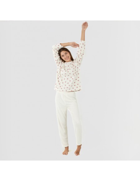 Pijama coral Ellen natural