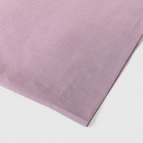 Funda de almohada algodón lisa