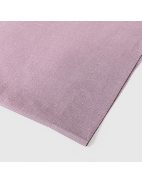 Funda de almohada algodón lisa