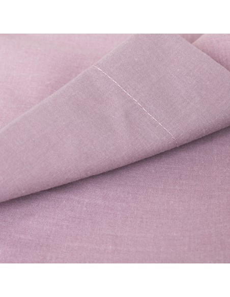 Funda de almohada algodón lisa