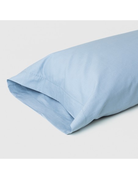 Funda de almohada algodón lisa