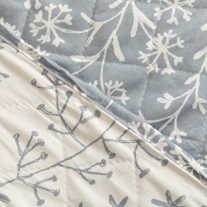 Colcha bouti Magdalena gris 2