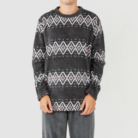 Pijama coral hombre Andros gris