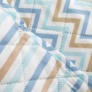 Colcha bouti Raya Peluche celeste 2