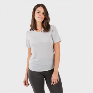 Conjunto deportivo leggings largo mujer gris perla - marengo