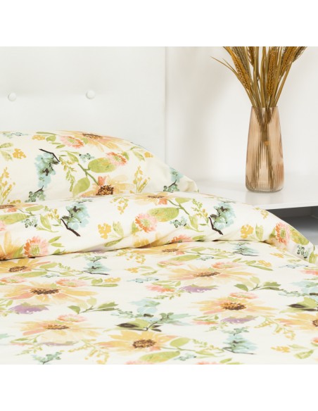 Funda nórdica algodón percal August natural