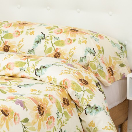 Funda nórdica algodón percal August natural