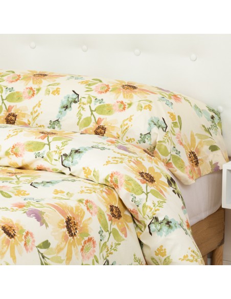 Funda nórdica algodón percal August natural