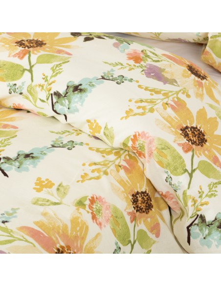 Funda nórdica algodón percal August natural