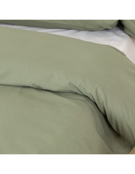 Funda nórdica algodón percal lisa