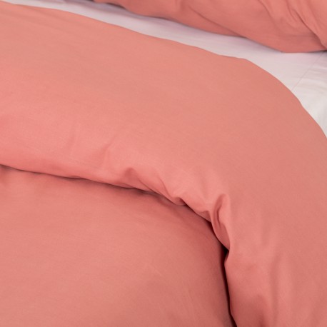 Funda nórdica algodón percal lisa