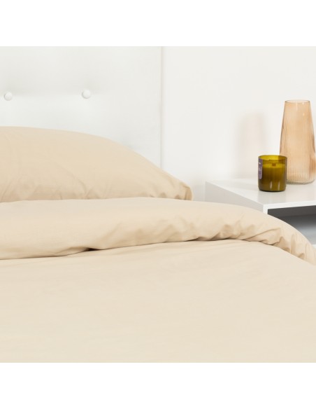 Funda nórdica algodón percal lisa