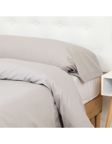 Funda nórdica algodón percal lisa