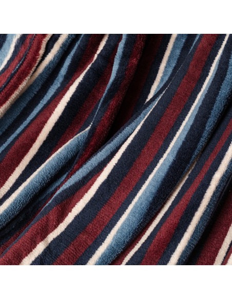 Manta coral Raya Detroit azul marino