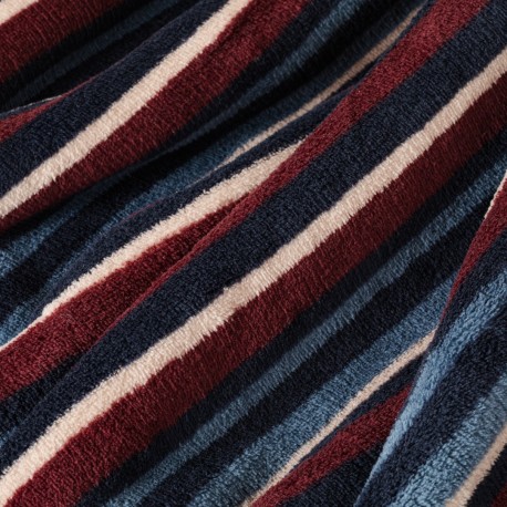 Manta sherpa Raya Detroit azul marino