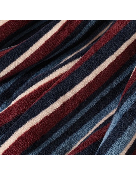 Manta sherpa Raya Detroit azul marino