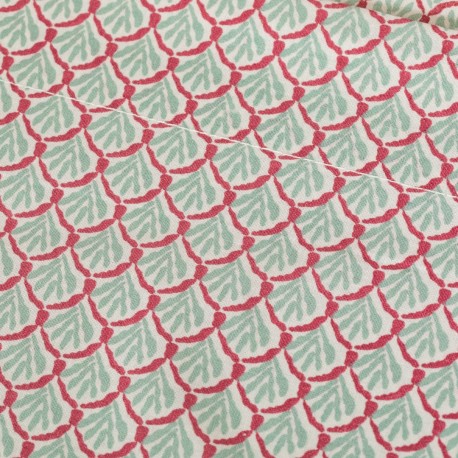 Juego de sábanas algodón Higuera malva rosa