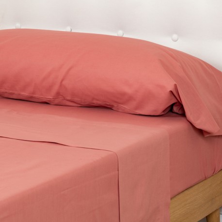 Juego de sábanas algodón Percal lisa