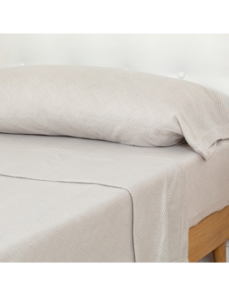 Juego de sábanas pirineo Oscar perla