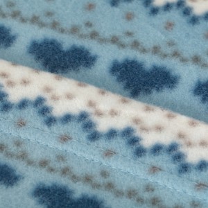 Juego de sábanas pirineo May celeste 2