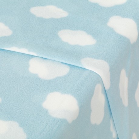 Juego de sábanas pirineo Nube celeste
