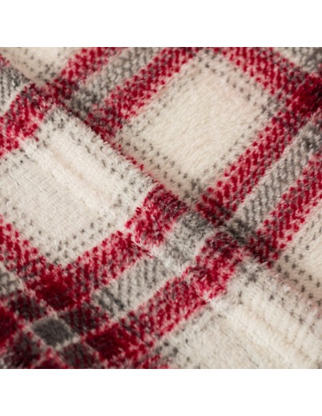 Juego de sábanas coralina Cuadro Galindo burdeos