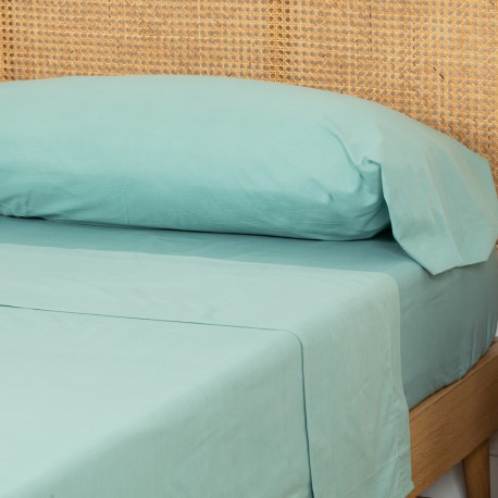 Juego de sábanas algodón Percal lisa