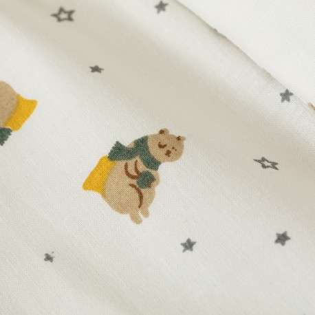 Funda nórdica algodón Chuchin verde