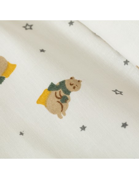 Funda nórdica algodón Chuchin verde