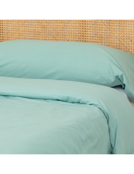 Funda nórdica algodón percal lisa