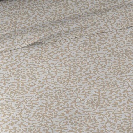 Juego de sábanas algodón Meritxell arena