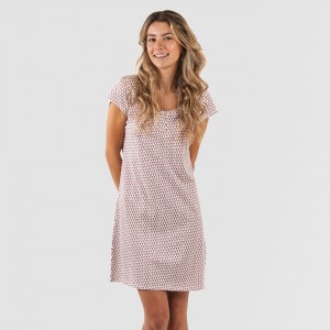 Blusón algodón Louise marsala