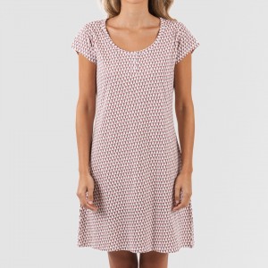 Blusón algodón Louise marsala 2