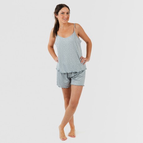Pijama tirantes mujer soft Anita indigo
