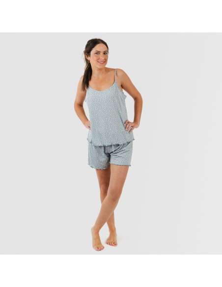 Pijama tirantes mujer soft Anita indigo