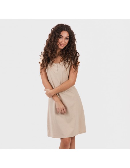 Blusón algodón liso