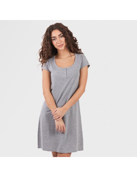 Blusón algodón liso