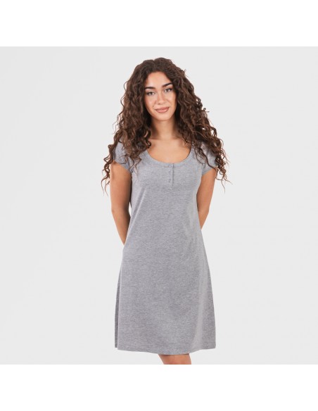 Blusón algodón liso