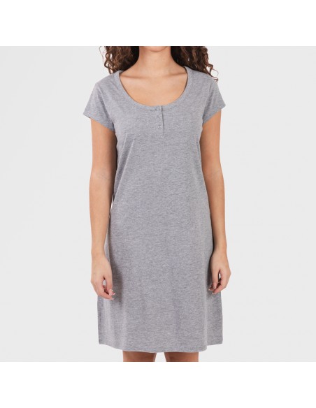 Blusón algodón liso