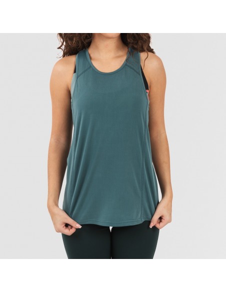 Conjunto deportivo leggings corto mujer verde botella