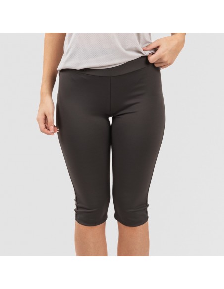 Conjunto deportivo leggings corto mujer perla - marengo