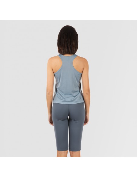 Conjunto deportivo leggings corto mujer indigo claro - oscuro