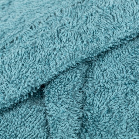 Albornoz liso agua marina 450gr Niños