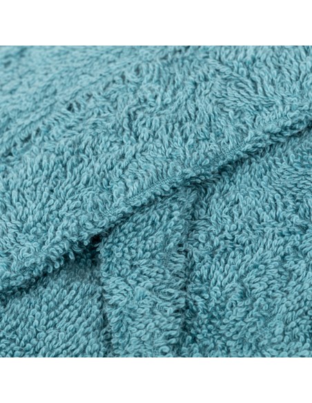 Albornoz liso agua marina 450gr Niños