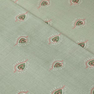 Juego de sábanas algodón Alessia verde 2