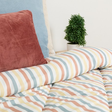 Edredón estampado Laia