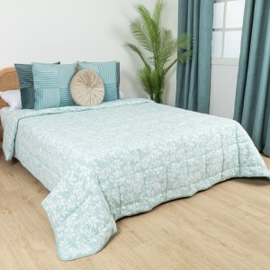 Colcha jacquard chenilla Mariana verde tiffany - 120gr