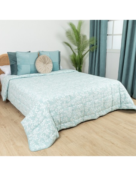 Colcha jacquard chenilla Mariana verde tiffany - 120gr