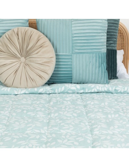 Colcha jacquard chenilla Mariana verde tiffany - 120gr